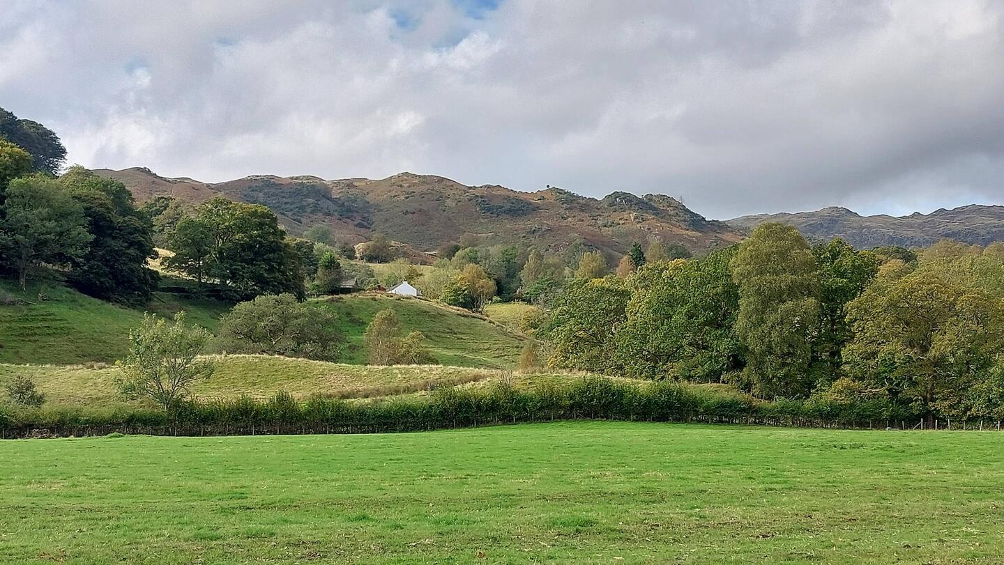 View near start of walk, from Easedale Road