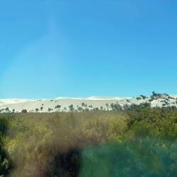 Salt hills in the outback