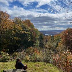 Stunning autumn views from the summits in VT