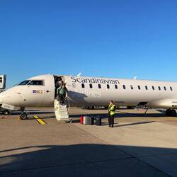 Der kleine Flieger von Kopenhagen nach D'dorf