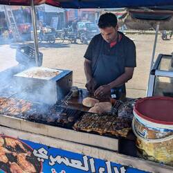 Marokkanischer Döner zu Mittag