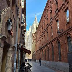 A side street off the cathedral square.