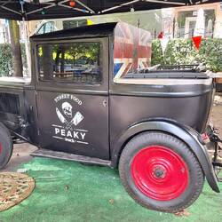 Part of a food truck festival.