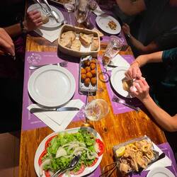 last dinner with our small family