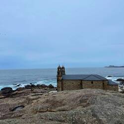church at the coast in Muxía