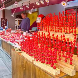 Strawberries for sale