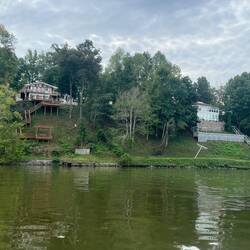 Nice homes along the River