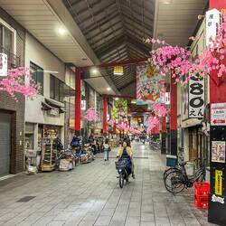 Tokyo market street