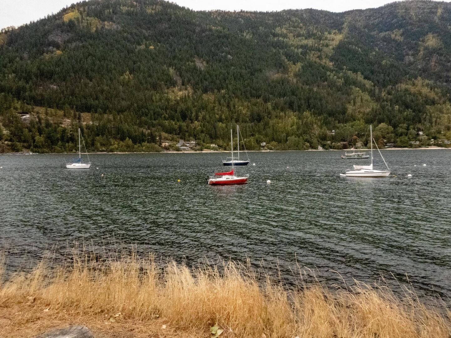 This was taken outside but it was pretty much the view from our room in Nelson.