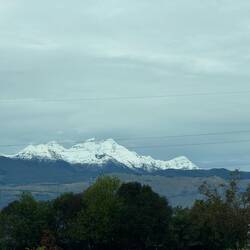Dolomites have some snow after all the rain