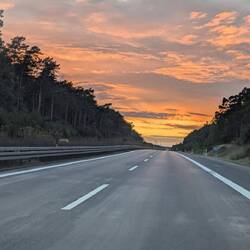 Man glaubt es kaum - Sonne und entspannte A13 nach Berlin