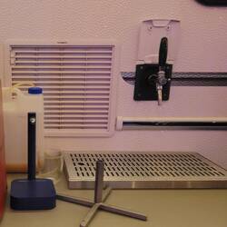 Zapfanlage im Wohnwagen integriert