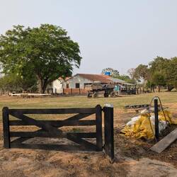 Stopp bei einer Farm