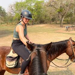 Aufsteigen hat schon mal gut geklappt