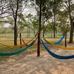 Den Nachmittag verbringen wir am See der Lodge