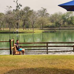 Da sitzt er auch schon wieder