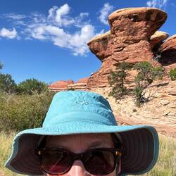 Hiking in Canyonlands