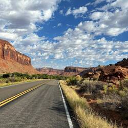 Entering Canyonlands NP
