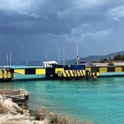 Eine versenkbare Brücke