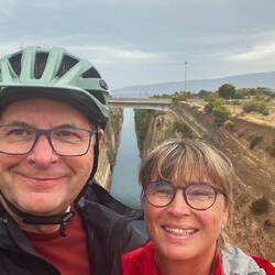 Die spektakulärste Stelle - da wurde tief gebuddelt.