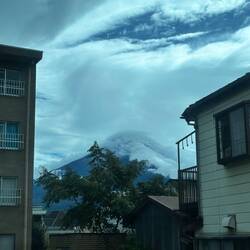 Meeste wat we van mt. Fuji hebben gezien