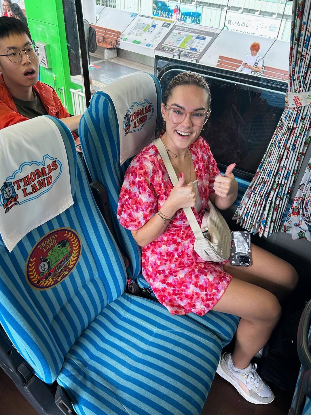 Thomas de trein thema bus