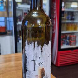 Not too sure on the provenance of the wine with tonight's pilgrim dinner.