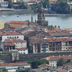 Die Kirche von Hondarribia