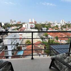 Wir haben sogar einen Balkon