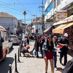 Alltägliches Leben in Sucre