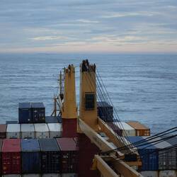 Überwachen die Einfahrt in die Nordsee