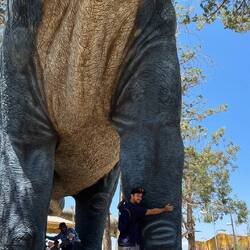 Die herzliche Umarmung entgeht ihm hoffentlich nicht