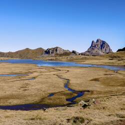 Der See Ibon de Anayet