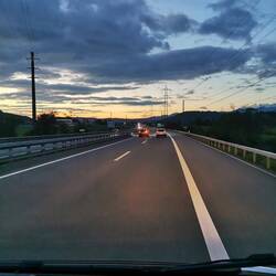 🚐fahre i d' Abigdämmerig