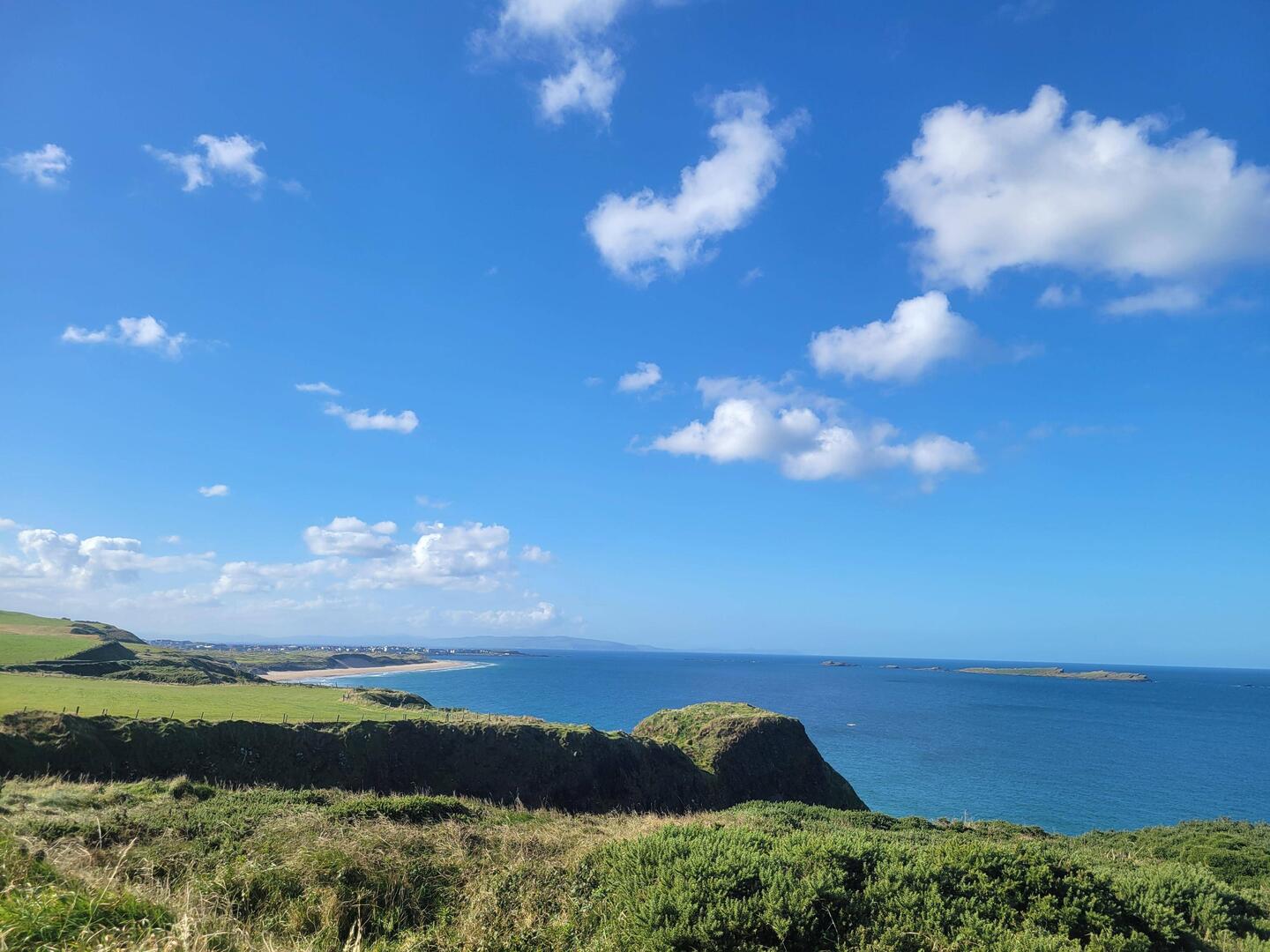 The drive from Derry to Port Rush was beautiful.