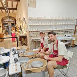 Das töpfern geht los