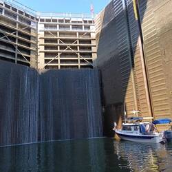 Jeff on C-Play took this picture of C-Traveler in the Watts Bar Lock yesterday.