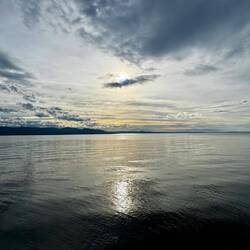 Lindau Hafen Bodenseeblick