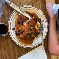 Kleine Portion Chocolate Chips Pancakes 😄