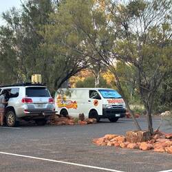 Da steht der Camper, für den ich als Fahrer eingetragen bin 😳