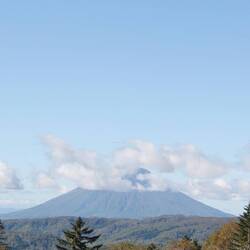 Hokkaido is home to many active volcanos.