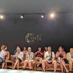 Leather fashion show