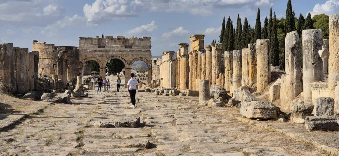 Main entrance and road way