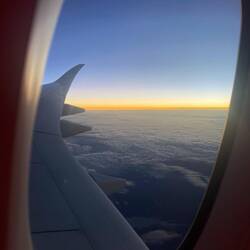 Sonnenaufgang.. schon fast in der CH