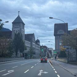 Feldkirch Austria on the borders of Switzerland and Lichtenstein