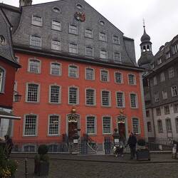 Das rote Haus, Wahrzeichen Monschaus mit Museum