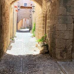 Typische Gasse in der Altstadt