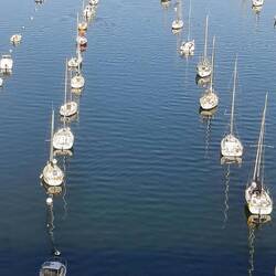 Im Yachthafen von Pont l'Abbè