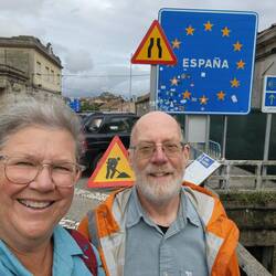 At the border