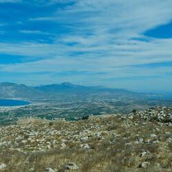 Der Landenge von Korinth.